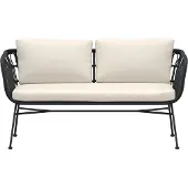 Venture Home 3-Sitzer-Sofa Isola Schwarz