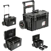 YATO Systemkoffer, Werkzeugkoffer 66x64x48 cm mit Rädern