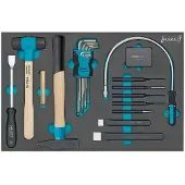 Hazet 163-60/22 Mechaniker-Werkzeugsatz 22 Werkzeuge