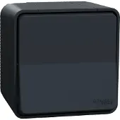 Schneider Electric Mureva Styl Schalter Va et Vient sauvant IP55 IK08 grau Schalterprogramm robust Effizienz