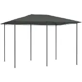 The Living Store Pavillon 3x4x2,6 m Anthrazit 160 g/m²