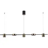 ITALUX LED-Pendelleuchte 30W REMDAL PND-16374-5-BK-4K