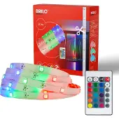 Briloner LED Stripe 20m RGB Leiste Lichtband Fernbedienung Selbstklebend Kürzbar Deko