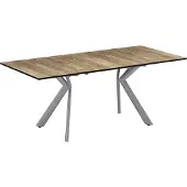 Vicco Esstisch Trill Eiche rustikal/Grau 140-190 x 90 cm ausziehbar, Model 51996