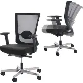 Mendler Bürostuhl MERRYFAIR Forte, Schreibtischstuhl, Sliding-Funktion ergonomisch schwarz