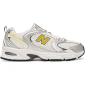 New Balance Unisex. U530V1_LI Schuhe 530 weiß, silber (41.5), Wohnung, Schnürsenkel, Lässig