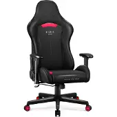 Diablo X-ST4RTER Gaming Stuhl Chair Bürostuhl Schreibtischstuhl PC Stuhl Ergonomisch Stoffbezug 2D Armlehnen Kippmechanismus