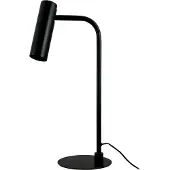 Dyberg Larsen Tischlampe, Tischleuchte, Nachttischlampe, Schreibtischlampe, LED Leselampe, Skagerrak schwarz