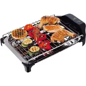Jata BQ101, 2400 W, Elektro, 230V, Table, Schwarz, Rechteckig