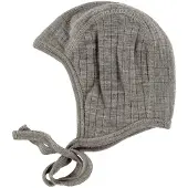 Joha Babymütze Merinowolle, Sesame Melange, 41