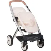 Smoby Zwillingskinderwagen für Puppen - Maxi-Cosi - Beige - - One Size - Puppenwagen