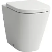 Laufen MEDA Stand-WC, spülrandlos, Silent Flush, 360x540mm, Tiefspüler, H8231117570001, Farbe: Weiß Matt
