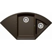 Schock Unterbau-Einbauspüle Lotus C-150 U Bronze inkl. Resteschale