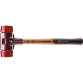 HALDER Schonhammer Durchmesser 30mm 345g Simplex mit Schlageinsatz Kunststoff rot - 3006030