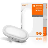 Ledvance Außenleuchte Bulkhead LED 11 Watt Funktionsleuchte IP54 4000K Wandlampe weiß Feuchtraumleuchte