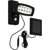 Eglo 98187 PALIZZI LED Außen-Wandleuchte 2W Schwarz Transparent warmweiss IP44