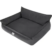 HOBBYDOG Hundebett JOKER XL 82x63 cm – robust, wasserabweisend, abnehmbarer Bezug, pflegeleicht, Fancy Stoff – Doggy