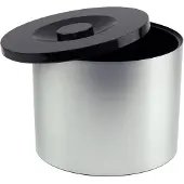 Beaumont Lille Gebürstete Aluminium-effekt Eimer 6l