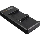 PATONA Dual LCD USB Ladegerät für Sony F550 F750 F970 FM50 FM500HA1