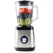 Domo DO1133BL, Kochmixer, Pulsfunktion, Eis-Crusher, 0,95 m, 1000 W, Edelstahl