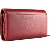 The Chesterfield Brand Geldbörse Arvento Wallet Red dunkelrot