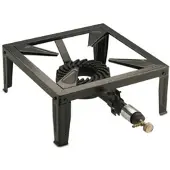 In.tec® Gaskocher Gusseisen Traiteur 7.5KW 4 Fuß KZ GARDEN