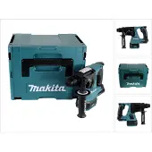 Makita DHR242ZJ, Schwarz, Blau, 2,4 cm, 950 RPM, 2 J, 4700 BPM, 1,3 cm