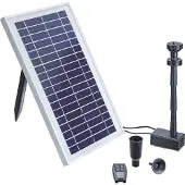Pontec PondoSolar 600 Control Springbrunnenpumpe mit Solarmodul und Licht