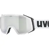 Uvex Skibrille Gravity FM Unisex White Matt Silver Green