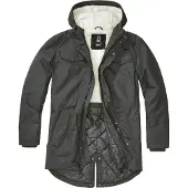Brandit Marsh Lake Teddy Mantel Schwarz XL Herren Schwarz XL
