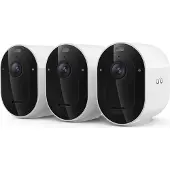 Arlo Pro 6 2K+ Überwachungskamera, 3er Set, IP-Sicherheitskamera, Draußen, Verkabelt & Kabellos, 7,5 m, Amazon Alexa & Google Assistant, Auto