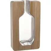 Leonardo Dekovase "AUTENTICO", bunt (mehrfarbig), B:17cm H:30cm T:7cm Ø:17cm, Vasen, Dekovase