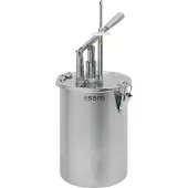 Saro PD-019, Edelstahl, Edelstahl, 4500 ml, 180 mm, 180 mm, 420 mm
