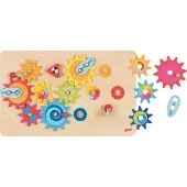 Goki The great cogwheel game, Zahnradsatz, 3 Jahr(e), Holz, 16 Stück(e)