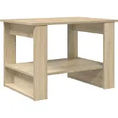 vidaXL Couchtisch Sonoma-Eiche 72 x 50 x 50 cm Holzwerkstoff