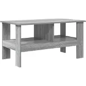 vidaXL Couchtisch Graues Sonoma 90 x 50 x 45 cm Holzwerkstoff