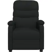 vidaXL "Winter Sale" Fernseh- & Relaxsessel - Schwarz Relaxsessel Schwarz Stoff DE6802065