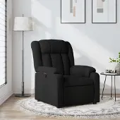 Prolenta Maison Exclusive - Relaxsessel Schwarz Stoff