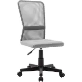 Syfax Bürostuhl Grau 44x52x100 cm Netzgewebe