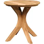 vidaXL Beistelltisch Braun 40 x 40 x 41 cm Massivholz Teak