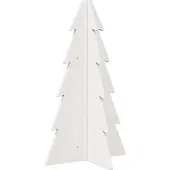 Syfax Weihnachtsbaum Holz zum Schmücken 69,5 cm Massivholz Kiefer