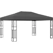 Syfax Pavillon 3×4 m Anthrazit Stoff