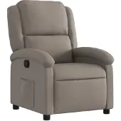 Syfax Relaxsessel Taupe Stoff