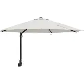 Syfax Garten-Sonnenschirm Sand 248 x 248 x 148 cm Polyester und Stahl