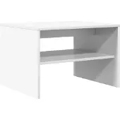 vidaXL Couchtisch Weiß 60 x 50 x 40 cm Holzwerkstoff
