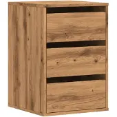 vidaXL Kommode Artisan-Eiche 40x41x58 cm Holzwerkstoff