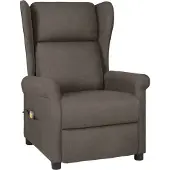 Syfax Massagesessel Braun Stoff