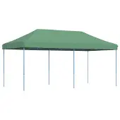 Syfax Partyzelt Faltbar Pop-Up Grün 580x292x315 cm