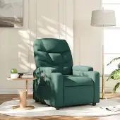 Prolenta Maison Exclusive - Relaxsessel Dunkelgrün Stoff