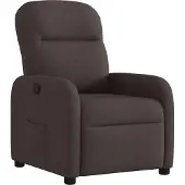 Syfax Relaxsessel Dunkelbraun Stoff